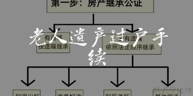 Elderly Inheritance Transfer Procedures
